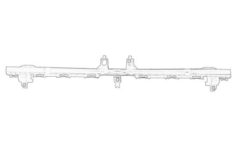 Suporti caroserie - Suport bara Fata (mijloc) potrivit VW potrivit VW TOURAN 1.0-2.0D 05.15-