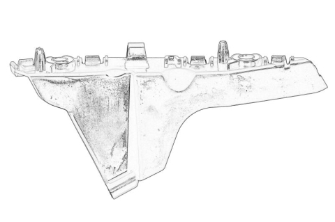 Suporti caroserie - Suport bara Fata potrivit OPEL