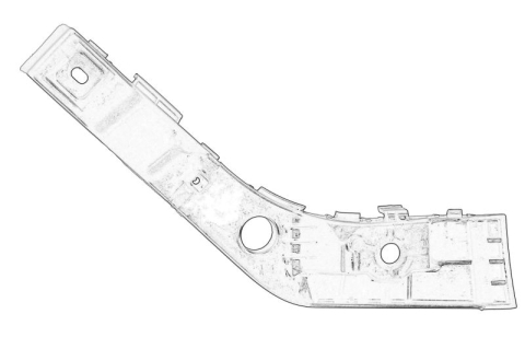 Piese Auto - Suport bara Fata Stanga (latura, plastic) potrivit HYUNDAI I30 1.4-2.0D 10.07-06.12