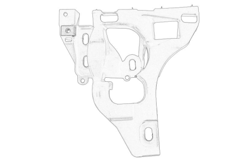 Suporti caroserie - Suport bara Fata Stanga (plastic) potrivit OPEL ADAM 1.0-1.4LPG 10.12-05.19