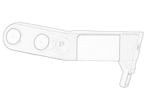 Suporti caroserie - Suport bara Inferior/Spate Stanga (plastic) potrivit OPEL ASTRA J, ASTRA J GTC 1.3D-2.0D 09.09-