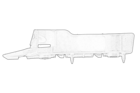 Suporti caroserie - Suport bara protectie Fata Dreapta potrivit AUDI A5 06.07-01.17