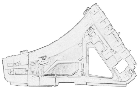 Piese Auto - Suport bara protectie Fata Dreapta potrivit FORD TRANSIT CUSTOM V362 12.15-12.23 08.13-08.18