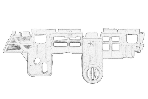 Suporti caroserie - Suport bara protectie Fata Dreapta potrivit OPEL ADAM 1.0-1.4LPG 10.12-05.19