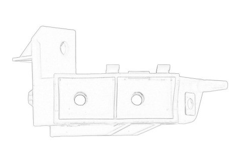 Suporti caroserie - Suport bara protectie Fata Dreapta potrivit TOYOTA RAV 4 II 1.8-2.4 05.00-11.05