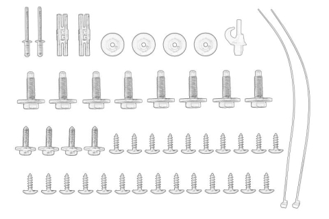Suporti caroserie - Suport bara protectie Fata potrivit VW POLO VI 1.0-2.0 06.17-
