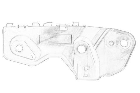 Suporti caroserie - Suport bara protectie Fata Stanga potrivit MAZDA CX-3 1.5D/1.8D/2.0 02.15-