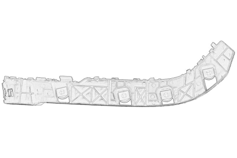 Suporti caroserie - Suport bara protectie Spate Stanga potrivit KIA NIRO I 1.6H/Electric 09.16-08.22