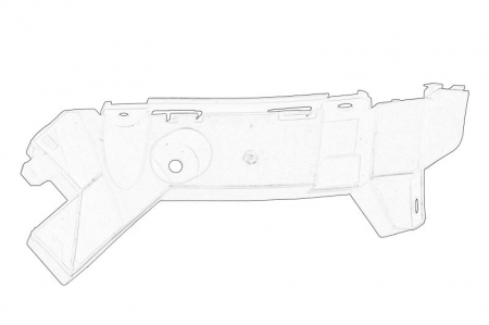 Suporti caroserie - Suport bara spate dreapta ( plastic) SEAT IBIZA HATCHBACK intre 2012-2017