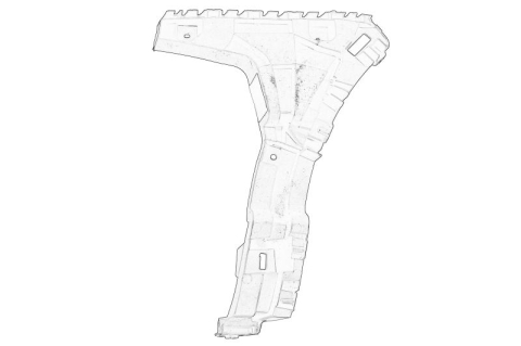 Suporti caroserie - Suport bara Spate Dreapta potrivit AUDI Q3 1.4-2.5 06.11-10.18