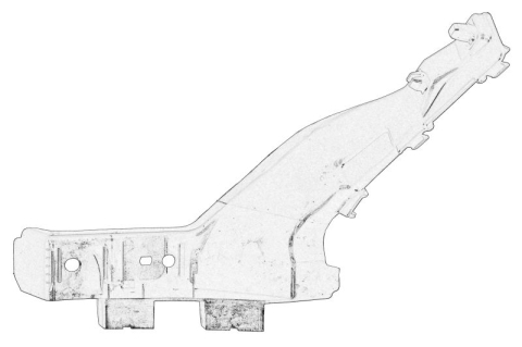 Suporti caroserie - Suport bara Spate Dreapta potrivit SUZUKI SWIFT III 1.3-1.6 02.05-