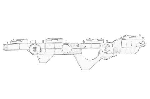 Piese Auto - Suport bara Spate Dreapta potrivit TOYOTA RAV 4 IV 2.0/2.0D/2.5H 04.15-11.18