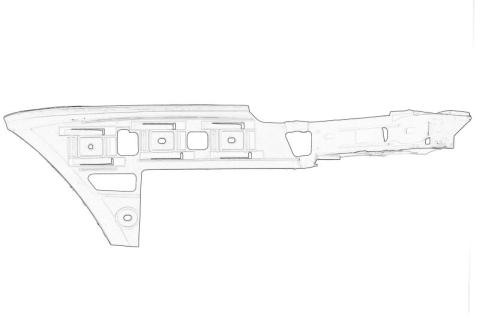Piese Auto - Suport bara Spate Dreapta potrivit VW TOURAN 1.4-2.0D 02.03-05.10