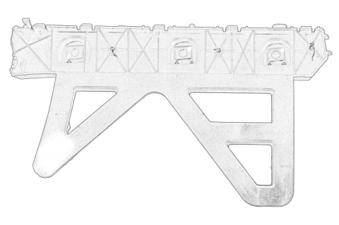 Suporti caroserie - Suport bara Spate Dreapta/Stanga potrivit HYUNDAI I30 1.0-2.0 11.16-