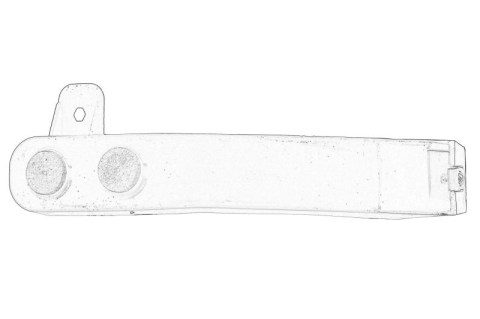 Suporti caroserie - Suport bara Spate Stanga (inferior, plastic) potrivit OPEL ASTRA K 1.0-1.6D 06.15-12.22