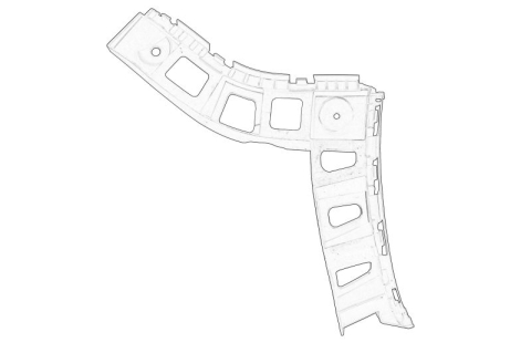 Piese Auto - Suport bara Spate Stanga (plastic) potrivit VW TIGUAN 1.4/2.0/2.0D 09.07-07.18