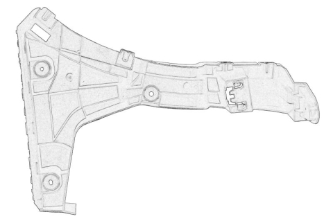 Piese Auto - Suport bara Spate Stanga potrivit AUDI Q3 1.4-2.5 06.11-10.18