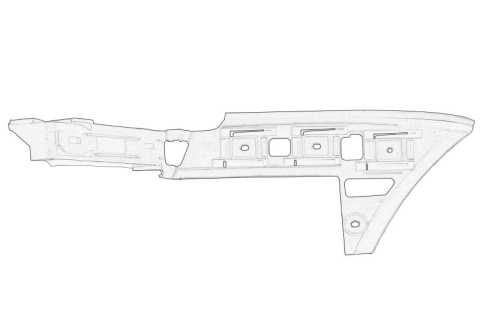 Piese Auto - Suport bara Spate Stanga potrivit VW TOURAN 1.4-2.0D 02.03-05.10
