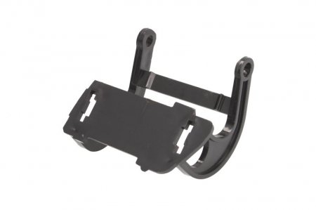 Spalator faruri - Suport diuza spalator far Fata Stanga Inferior, plastic, negru potrivit BMW Seria 5 E60, 5 E61 2001-2010 