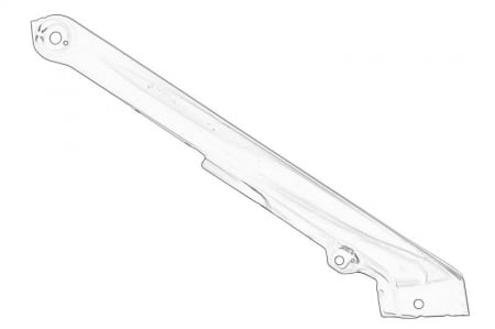 Piese Auto - Suport far aripa stanga (partea superioara, metal) VW GOLF intre 2012-2017