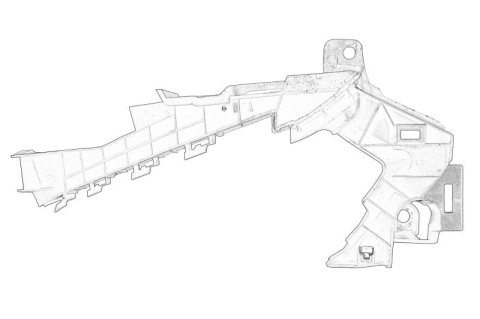 Suporti caroserie - Suport far Fata Stanga potrivit HONDA CR-V IV 1.6D-2.4 01.12-