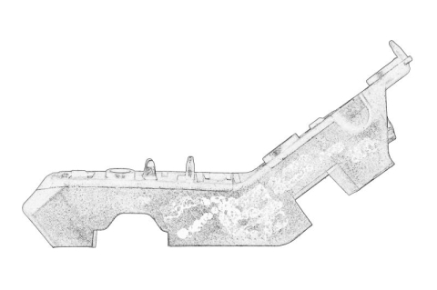 Suporti caroserie - Suport fixare aripa Fata Dreapta potrivit AUDI Q3 1.4H-2.5 07.18-