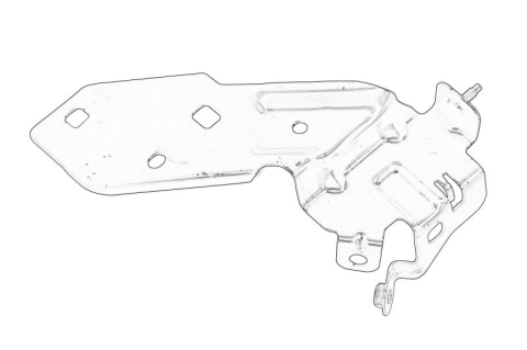 Suporti caroserie - Suport fixare aripa Fata Stanga potrivit RENAULT CLIO IV, CLIO IV/HATCHBACK, CLIO IV/KOMBI 0.9-1.6 11.12-08.21