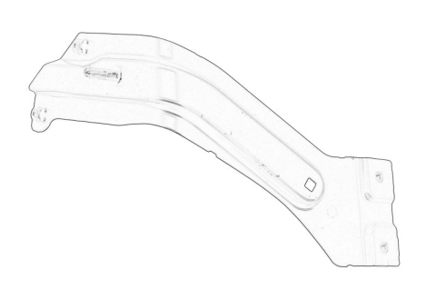 Suporti caroserie - Suport fixare aripa Fata Stanga potrivit VW CADDY III, CADDY III/MINIVAN, TOURAN 1.2-2.0D 05.10-05.15