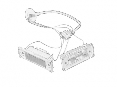 Stopuri - Suport iluminare numar VW CADDY III, TRANSPORTER V 1.2-3.2 intre 2003-2015