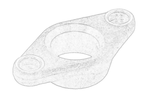 Injectie - Suport injector potrivit FORD C-MAX, C-MAX II, FIESTA V, FIESTA VI, FOCUS C-MAX, FOCUS II, FUSION 1.6D 10.03-06.19