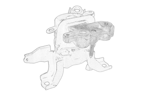 Piese Auto - Suport motor Dreapta, cauciuc-metal potrivit TOYOTA PRIUS PLUS 1.8H 05.11- potrivit TOYOTA