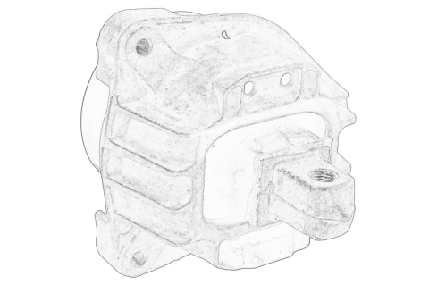 Piese Auto - Suport motor Dreapta, hidraulic potrivit BMW 5 (F10), 5 (F11), 5 GRAN TURISMO (F07), 7 (F01, F02, F03, F04) 3.0D 02.08-02.17 potrivit BMW