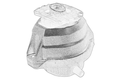 Piese Auto - Suport motor Fata Stanga potrivit BMW 3 (E46), 3 (E90), 3 (E91), 3 (E92), 3 (E93), 5 (E39), 5 (E60), 5 (E61), 6 (E63), 6 (E64), 7 (E38), 7 (E65, E66, E67), X3 (E83) 2.5D/3.0D 08.98-12.13