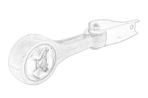 Piese Auto - Suport motor Spate, inferior potrivit AUDI A1; SEAT IBIZA IV, IBIZA IV SC, IBIZA IV ST, TOLEDO IV; SKODA FABIA III, RAPID; VW POLO V 1.0 08.14-12.22