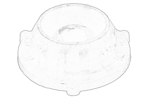 Suporti caroserie - Suport radiator (partea inferioara, plastic) potrivit HYUNDAI H350, IX35, SANTA FE IV, SANTA FE IV/SUV, SANTA FÉ II, SANTA FÉ III; KIA CARENS IV, MAGENTIS II, OPTIMA 07.10-12.15