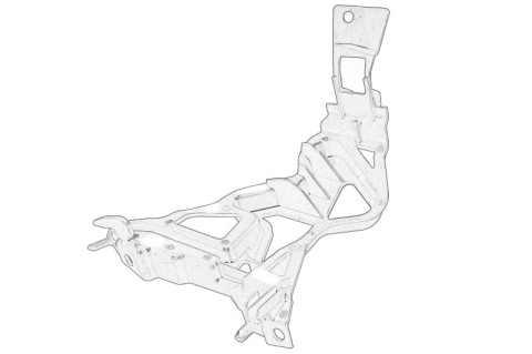 Suporti caroserie - Suport reflector Fata Dreapta potrivit BMW 7 (F01, F02, F03, F04) 3.0-6.0 02.08-12.15