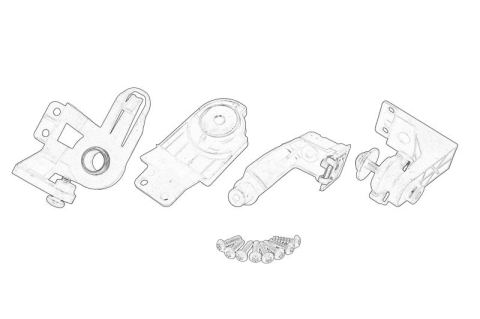 Suporti caroserie - Suport reflector Fata Dreapta potrivit VW T-ROC 1.0-2.0D 07.17-