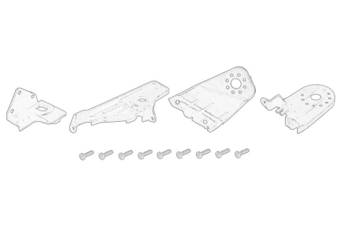 Piese Auto - Suport reflector Fata Stanga potrivit DACIA SANDERO III 1.0/1.0LPG 01.21-