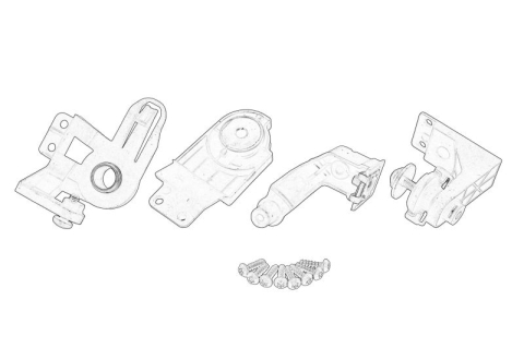 Suporti caroserie - Suport reflector Fata Stanga potrivit VW T-ROC 1.0-2.0D 07.17-