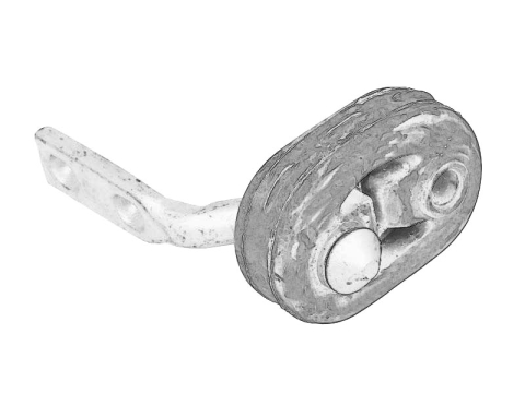 Elemente evacuare - Suport sistem esapament potrivit AUDI A4 B8, A5, A8 D4, Q5 1.8-2.0H 11.07-05.17