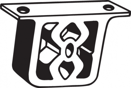 Suport sistem esapament potrivit MINI (R50, R53), (R52) 1.6 03.02-11.07 [1]