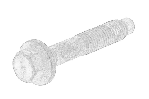 Elemente suspensie - Surub clema articulatie sarcina/ghidare potrivit FORD GALAXY II, MONDEO IV, S-MAX 1.6-2.5 05.06-06.15