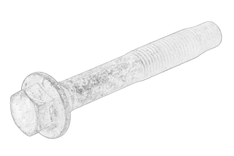 Elemente suspensie - Surub clema articulatie sarcina/ghidare potrivit FORD TOURNEO CUSTOM V362, TRANSIT CUSTOM V362, TRANSIT V363 1.0H-Electric 09.12-