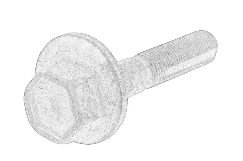 Surub clema articulatie sarcina/ghidare spate potrivit HYUNDAI I30, I40 I, I40 I CW, IX35; KIA CEE'D, OPTIMA, PRO CEE'D, SPORTAGE III 1.0-Electric 08.09-