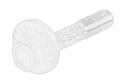 Suspensie - Surub clema articulatie sarcina/ghidare stanga/dreapta spate/top potrivit BMW X5 (E53) 3.0-4.8 01.00-12.06