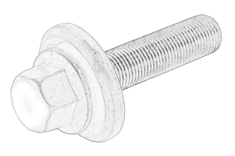 Elemente motor - Surub fulie potrivit FORD B-MAX, C-MAX II, ECOSPORT, FIESTA VI, FIESTA VII, FOCUS III, FOCUS IV, GRAND C-MAX, MONDEO V, PUMA 1.0/1.1 02.12-