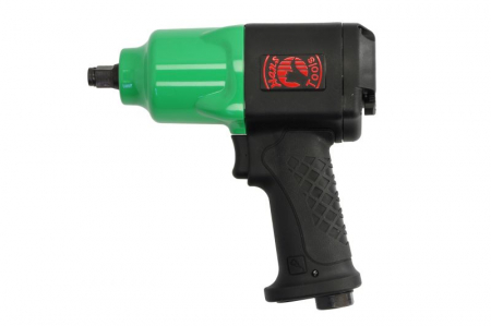 Surubelnita electrica diametru extern 1/2", 1356 Nm, 9500 rev./min., consum aer: 206 l/min., greutate: 2,3 kg, lungime surubelnita: 190 mm [2]