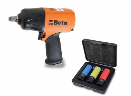 Surubelnite - Surubelnita electrica diametru extern 1/2", 1760 Nm, consum aer: 288 l/min., greutate: 2 kg