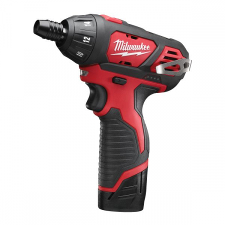 Şurubelniţă, sursa de alimentare: pe baterii M12 BSD-0, hexagon intern 1/4, cuplu maxim: 20Nm, 12V, numar de baterii 0, impachetare: fara valiza inclusa [2]