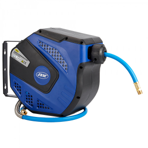 Scule pneumatice - Tambur furtun retractabil albastru 12m capăt 3/8"
